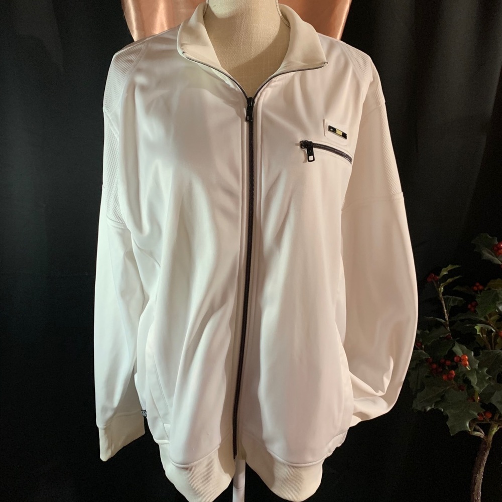 Mens White Cavi 2XL Jacket